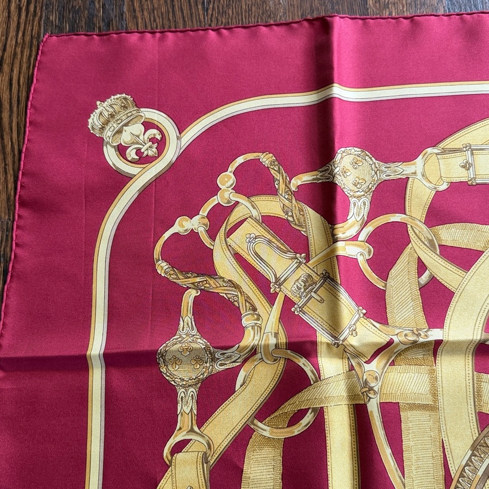 Hermes Vintage Cavalcadour Silk Scarf - Picture 9 of 11